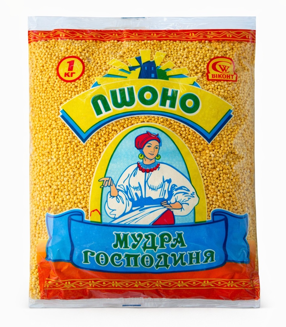 Пшоно шліфоване 1 кг Мудра Господиня